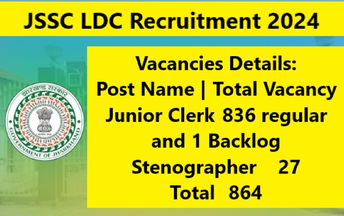 JSSC LDC Recruitment 2024