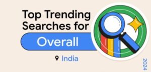 Top Trending Searches Overall in India (2024)