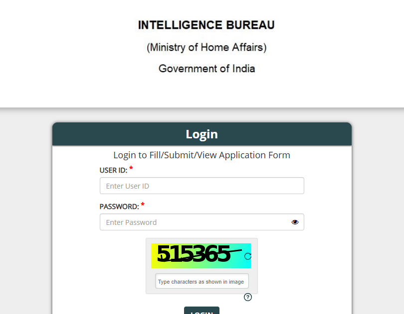IB ACIO Admit Card 2025
