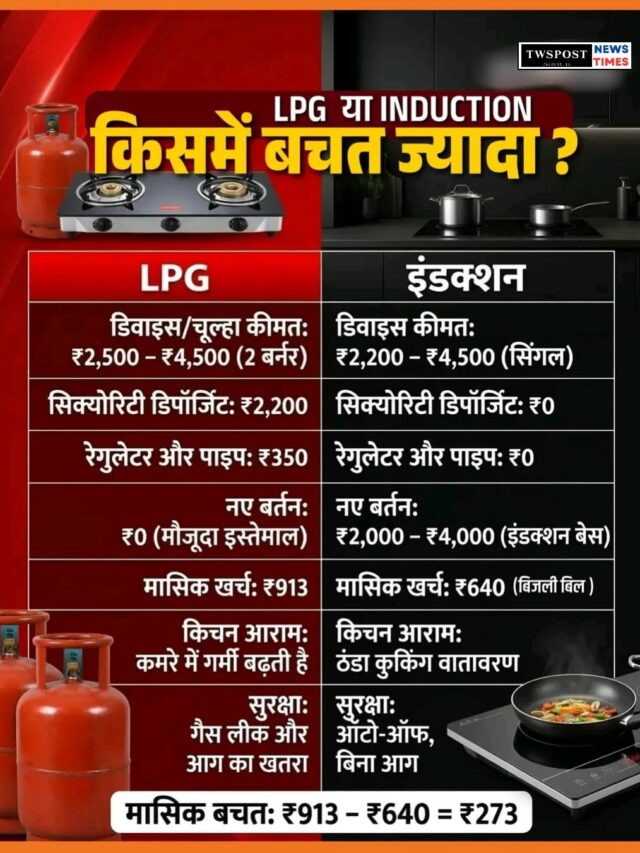 LPG vs. Induction Cooking