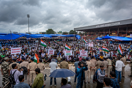 Ranchi Student Protest 2026